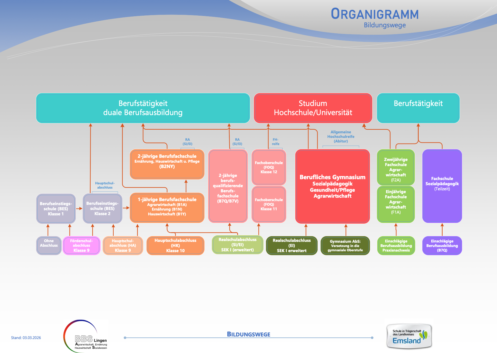 BFS dual Bildungswege